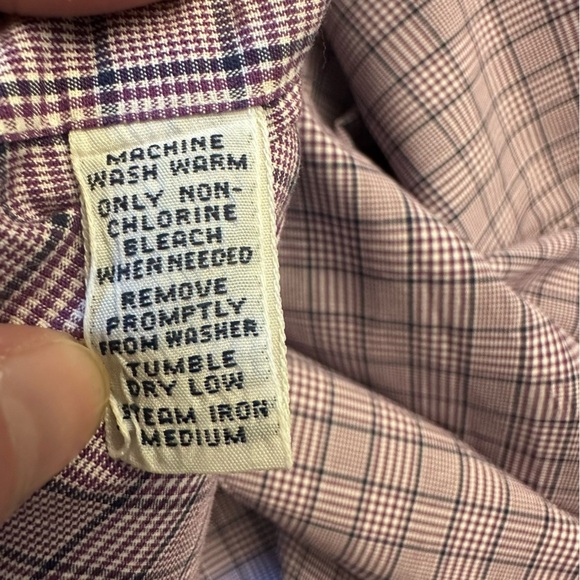 Ralph Lauren Yarmouth Cotton Purple & White Button Down Mens Shirt NEW W/O TAGS - Picture 6 of 13